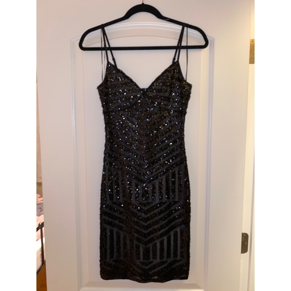Express Black Mini Dress